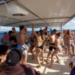 Dominican,Republic,-,January,2020:,Tourists,Dancing,On,The,Catamaran